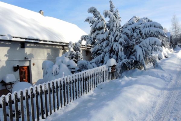 Zima 2019 v Pusté Kamenici - foto č. 19