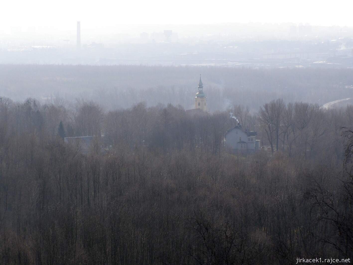 Ostrava - pohled na město z haldy Ema
