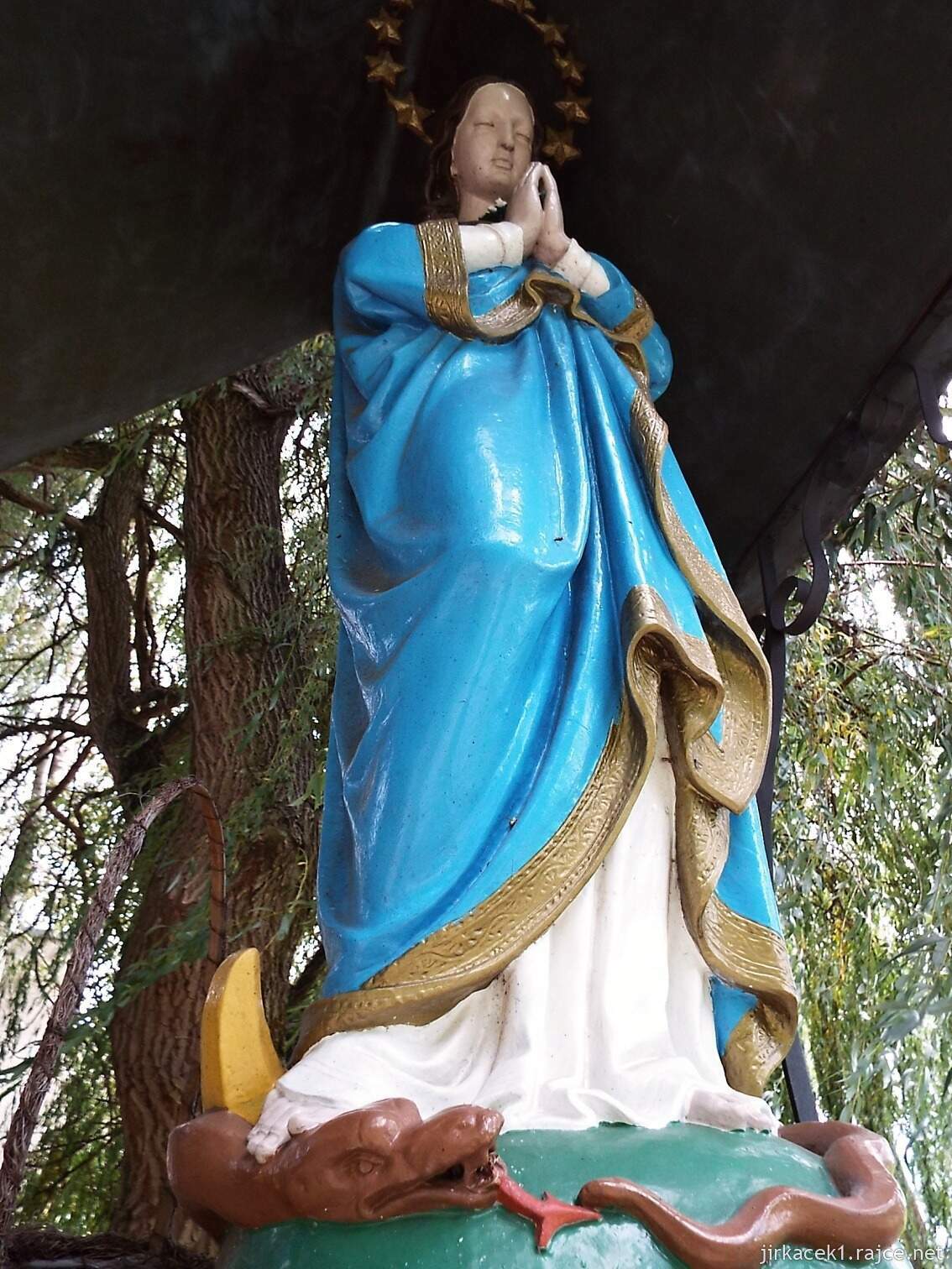A - Litovel - studánka Čerlinka 05 - socha Panny Marie Immaculaty
