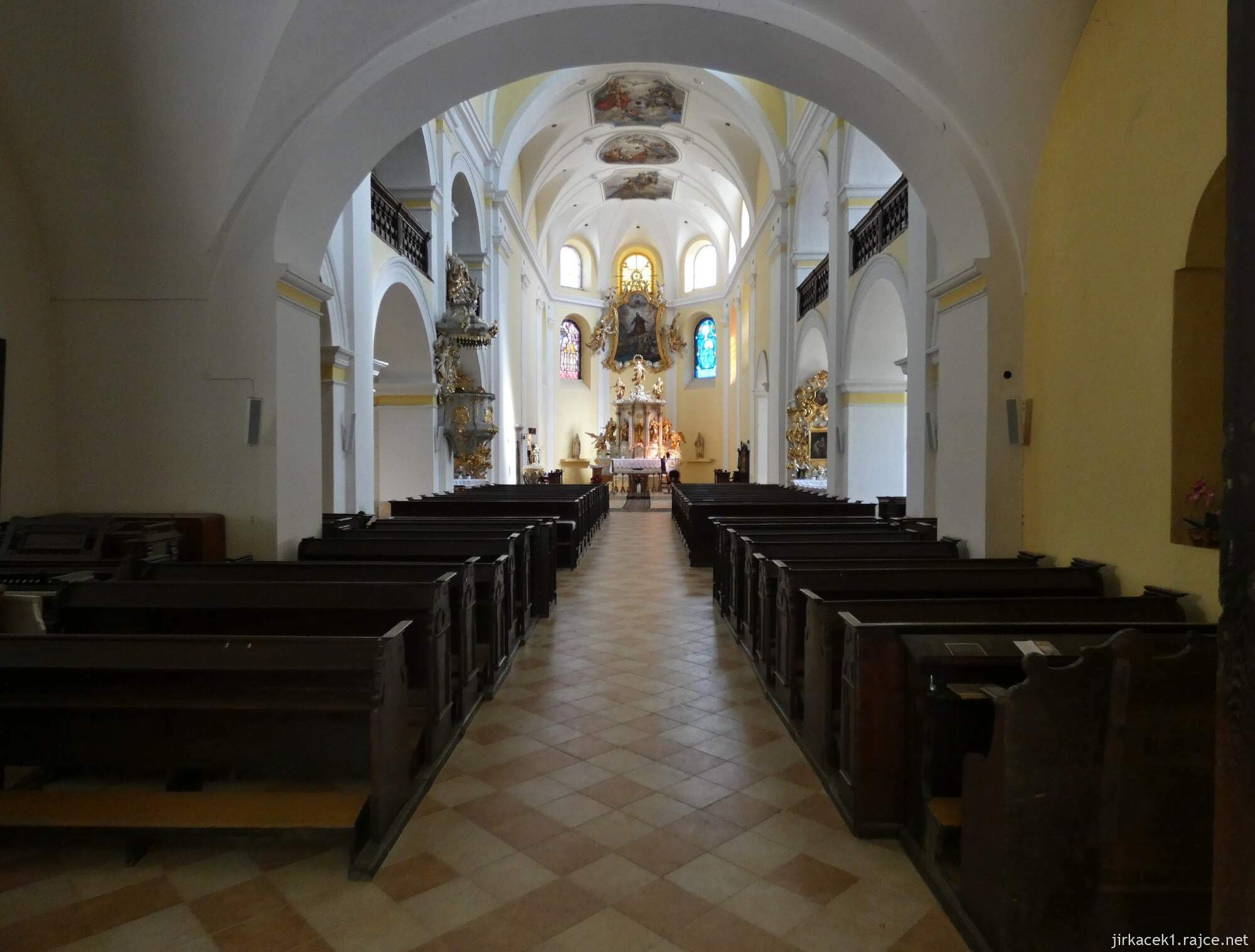 G - Litovel - kostel sv. Marka 06 - interiér
