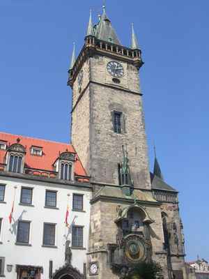 Staroměstská radnice s orlojem, Praha.