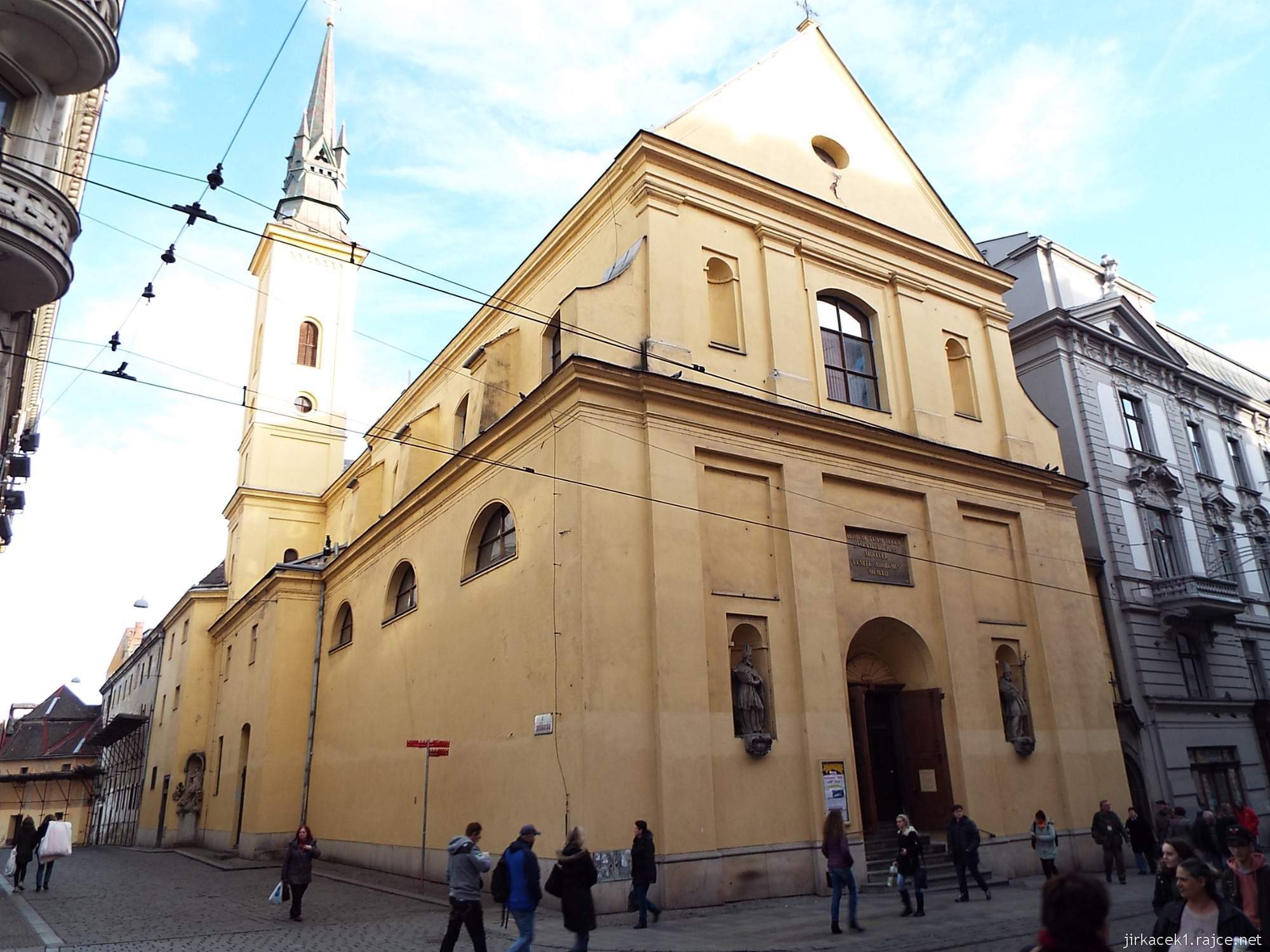 Brno - Kostel svaté Máří Magdalény - celkový pohled
