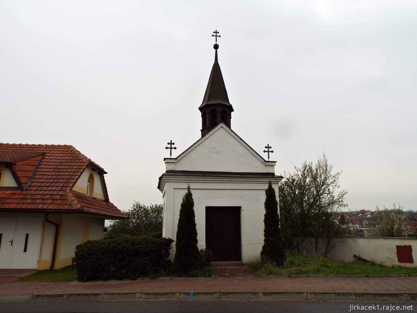 Kyjov - kaple sv. Ignáce v Nětčicích - čelní pohled