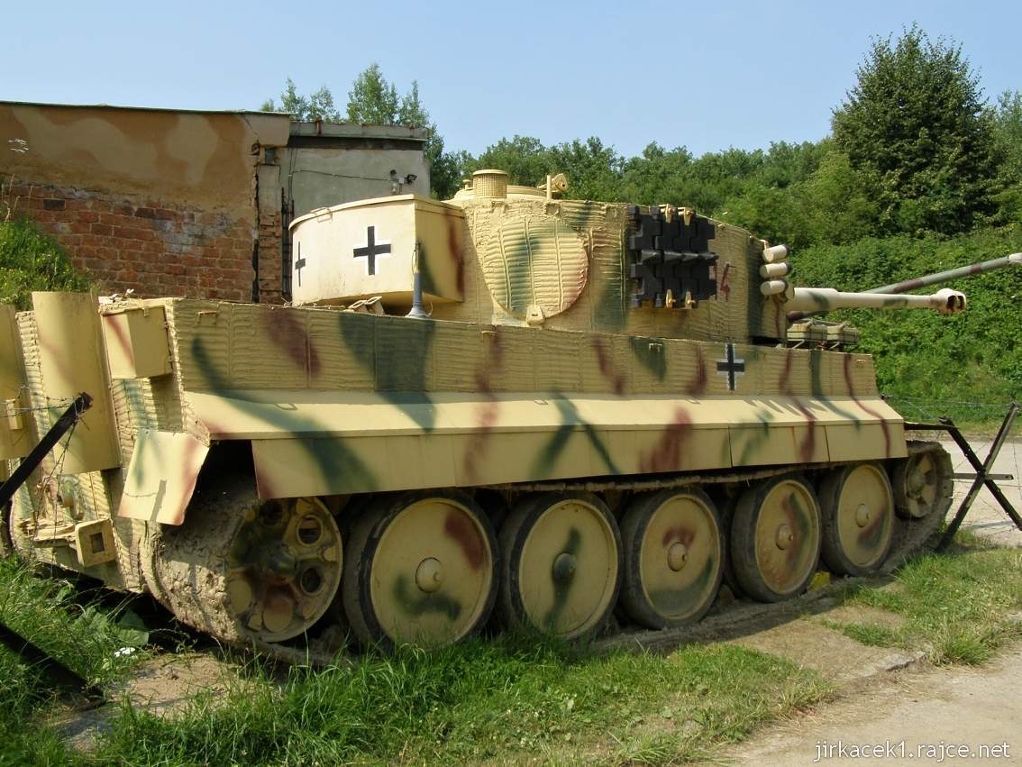 muzeum na demarkační linii Rokycany 01 - tank TIGER I