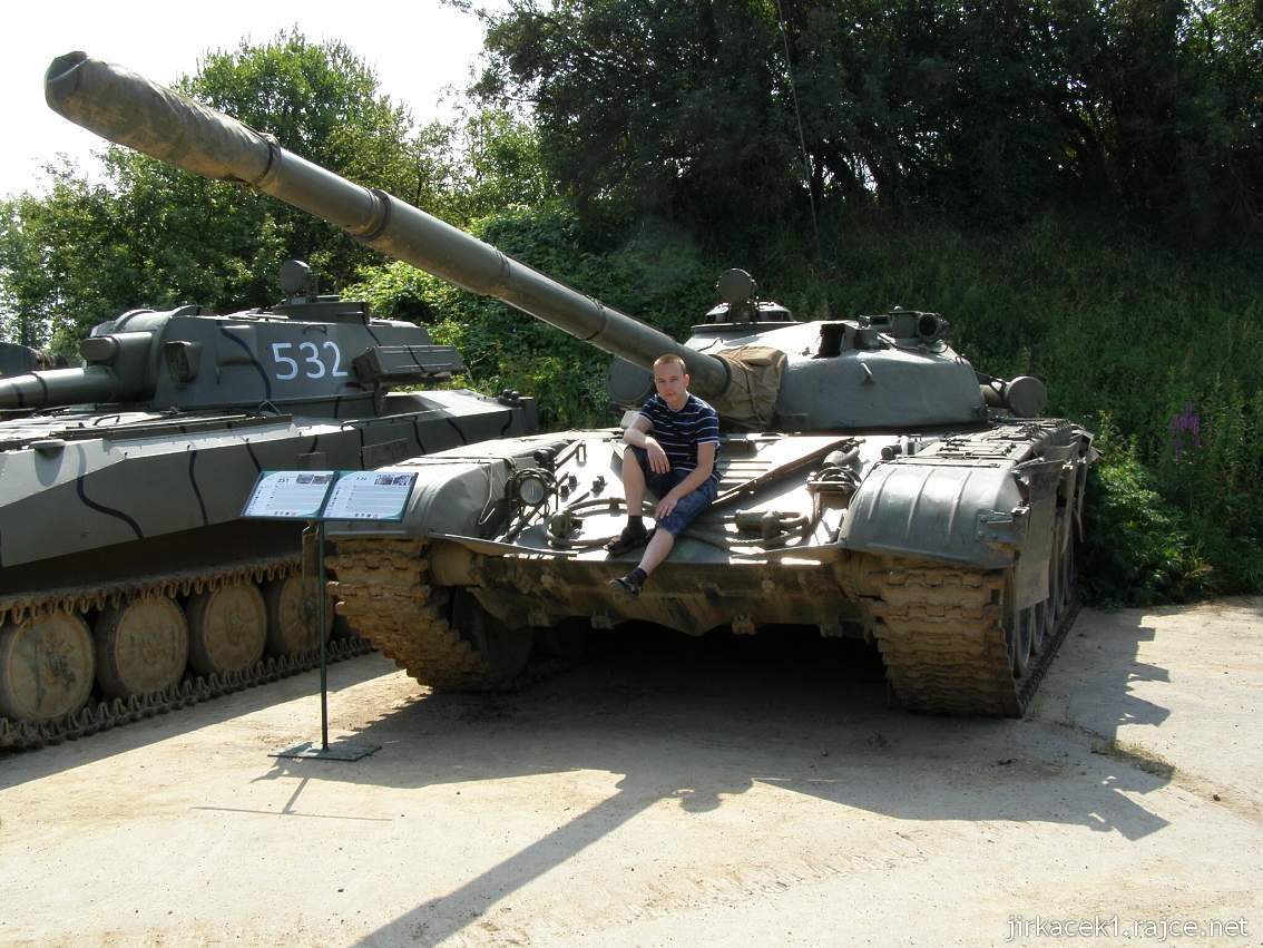 muzeum na demarkační linii Rokycany 04 - tank T-72