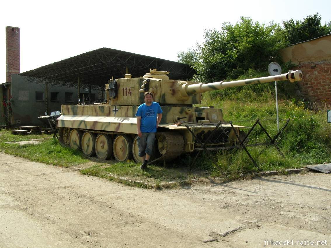 muzeum na demarkační linii Rokycany 15 - tank TIGER I