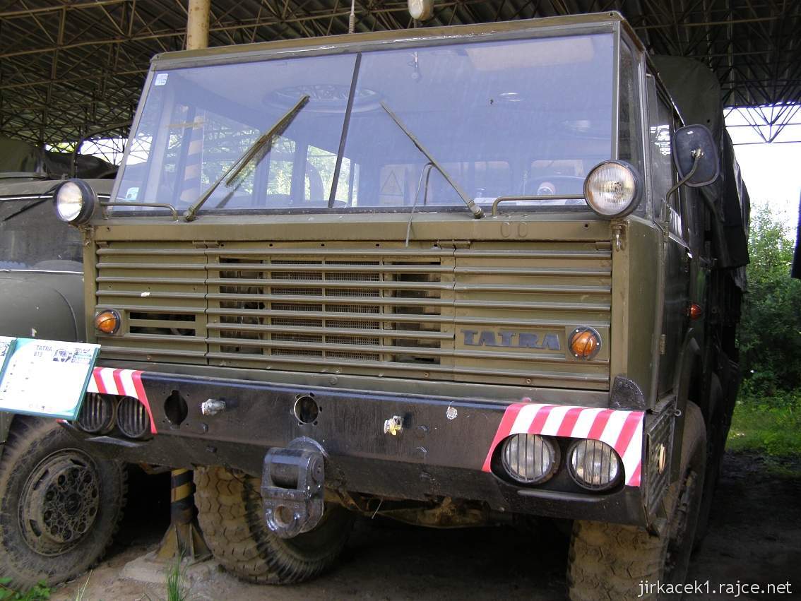 muzeum na demarkační linii Rokycany 28 - nákladní automobil TATRA-813