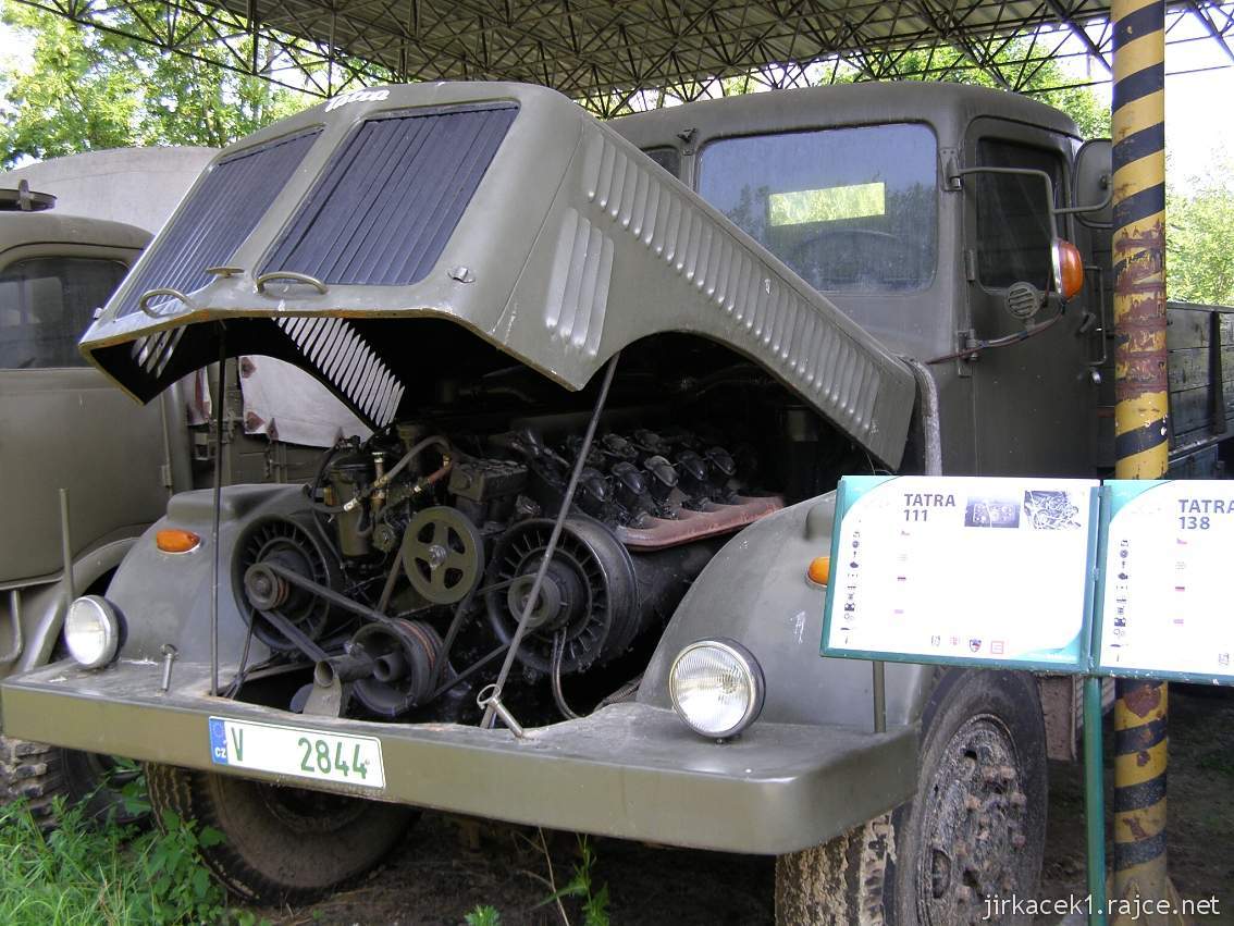 muzeum na demarkační linii Rokycany 30 - nákladní automobil TATRA-111