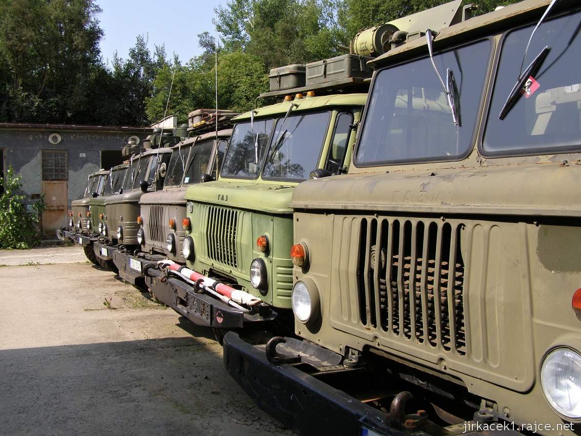muzeum na demarkační linii Rokycany 41 - nákladní automobil GAZ 66K