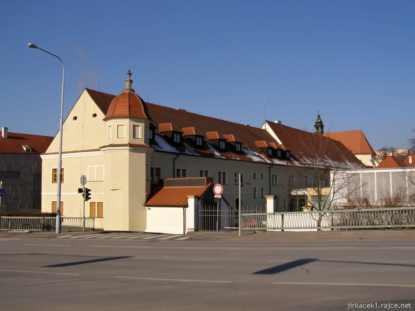 Brno Královo Pole - klášter kartuziánů s kostelem Nejsvětější Trojice