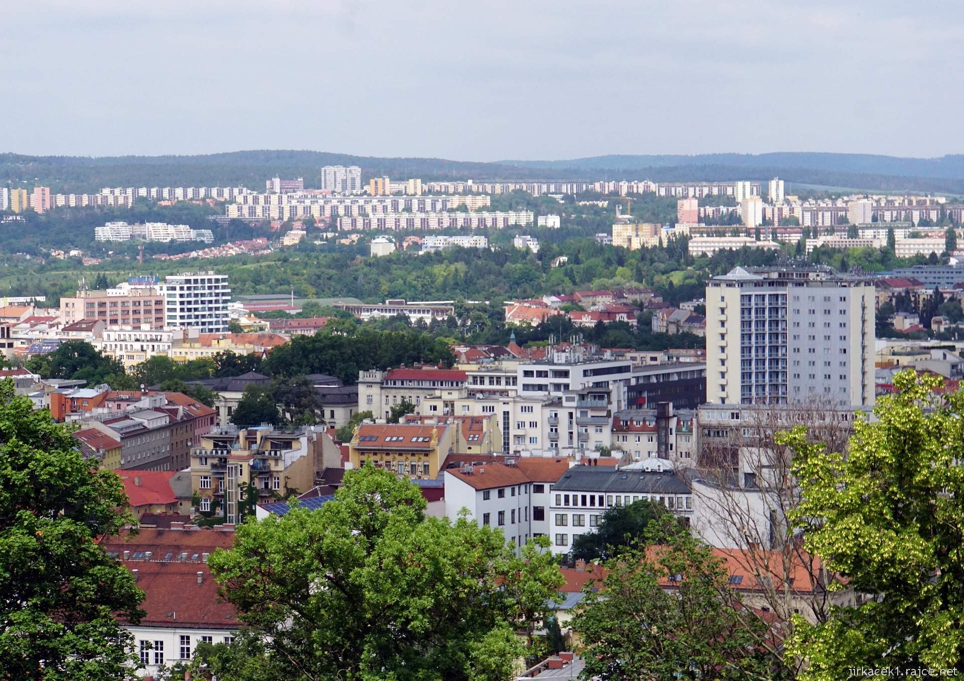 Brno - letecký pohled