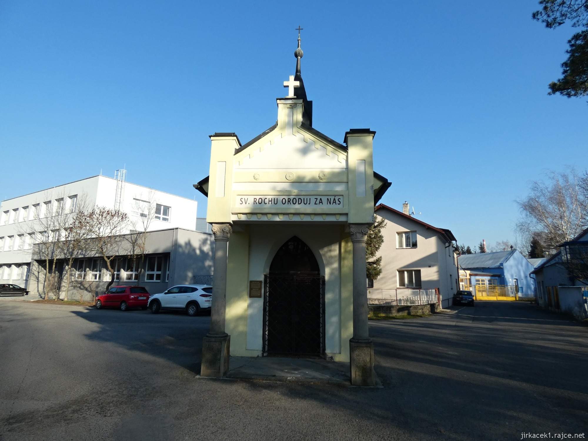 Valašské Meziříčí - kaple sv. Rocha 07 - čelní pohled