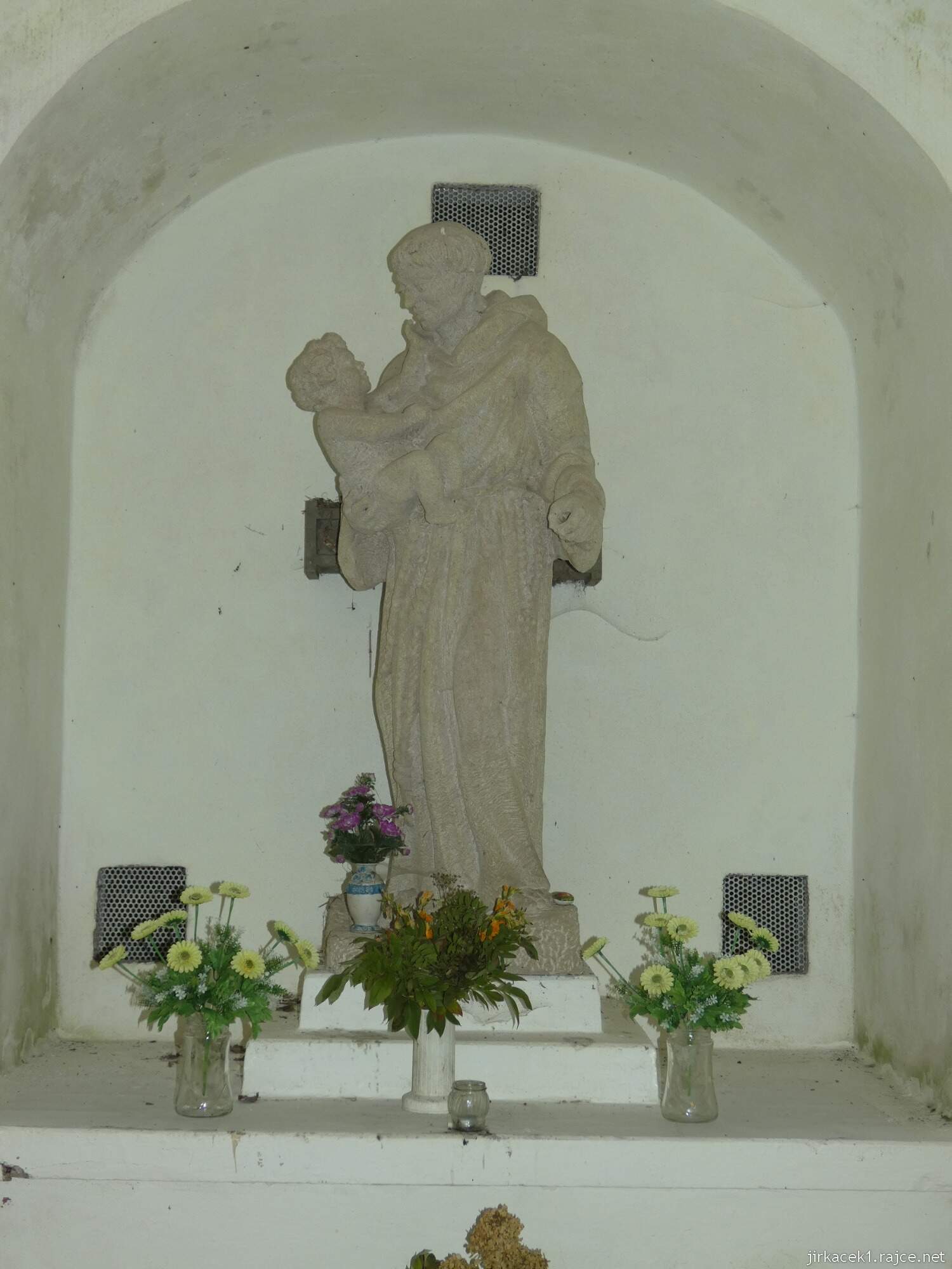 Nedošín - kaple sv. Antonína Paduánského 2021