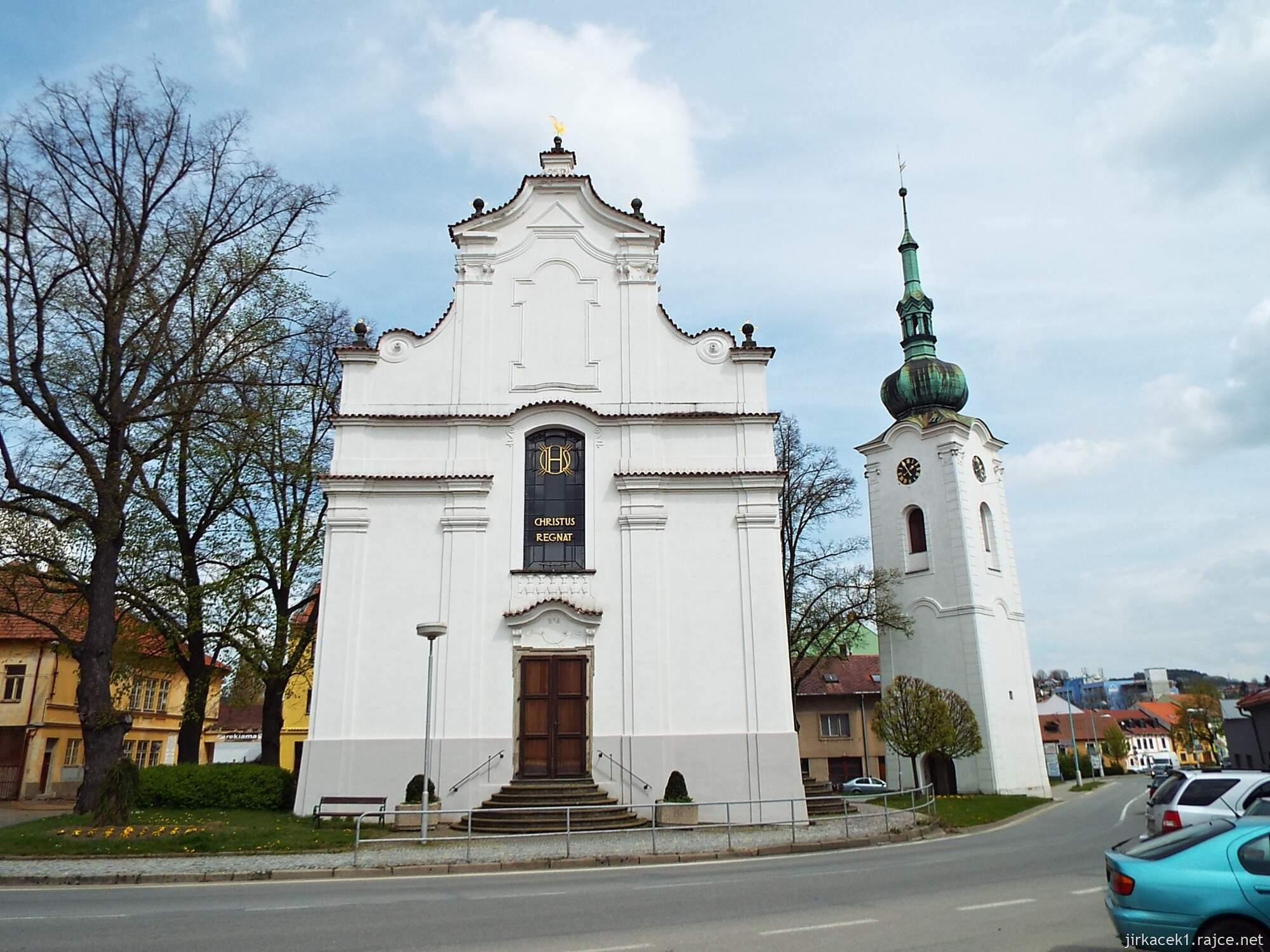 I - Pelhřimov - Kostel sv. Víta 02 - čelní pohled